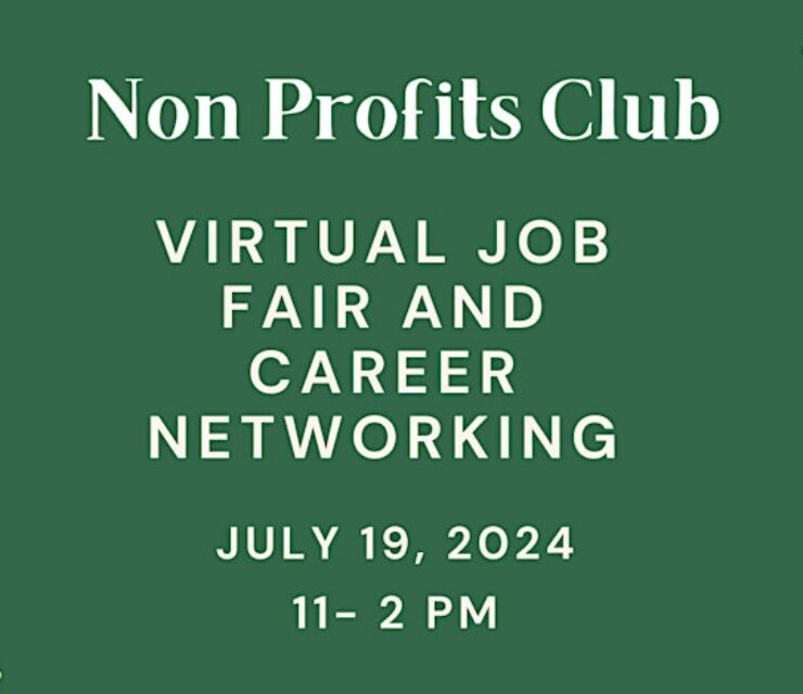 Non Profits Club Virtual Job Fair and Career Networking Event